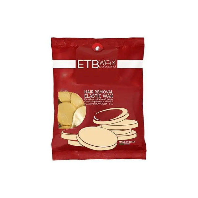 ETB Wax Ceară elastică Galbenă monede 1000g