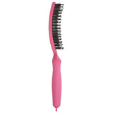 Fingerbrush Care Iconic Vaddisznószőr & Nylon Hajkefe – Hot Pink M