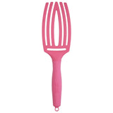 Fingerbrush Care Iconic Vaddisznószőr & Nylon Hajkefe – Hot Pink M
