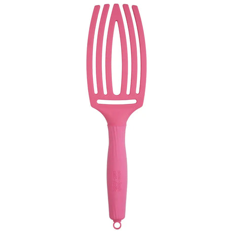 Fingerbrush Care Iconic Vaddisznószőr & Nylon Hajkefe – Hot Pink M
