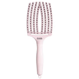 Fingerbrush Care Iconic Vaddisznószőr & Nylon Hajkefe – Pastel Pink L - Haj