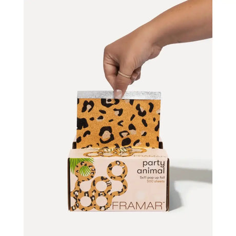 Framar Party Animal Előrevágott Dombornyomott Melírfólia 500db - Haj