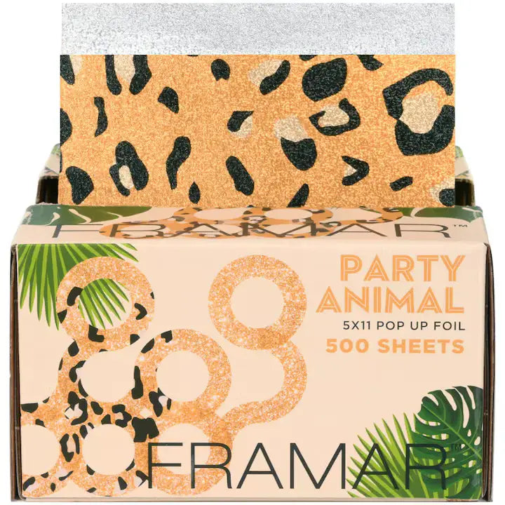Framar Party Animal Előrevágott Dombornyomott Melírfólia 500db - Haj