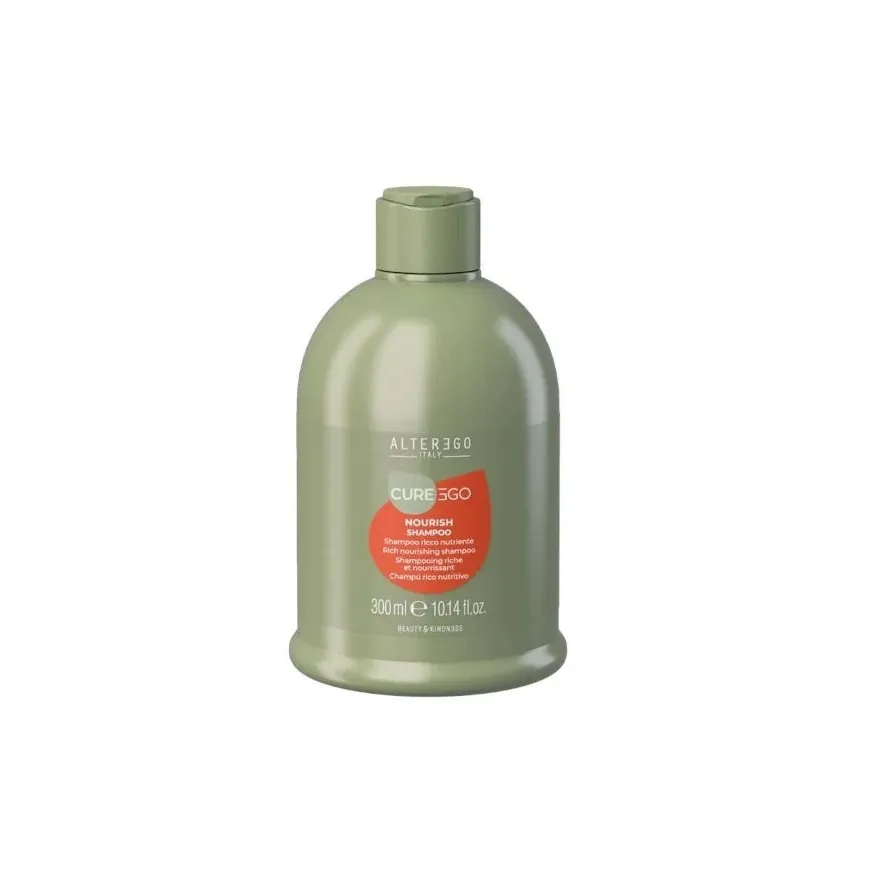 AlterEgo CureEgo Nourish Tápláló Sampon Sérült És Törékeny Hajra