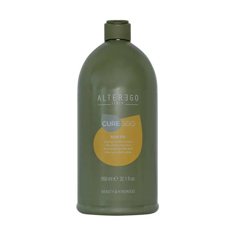 AlterEgo CureEgo Silk Oil Selyemhatású Sampon Szöszösödésre Hajlamos Hajra