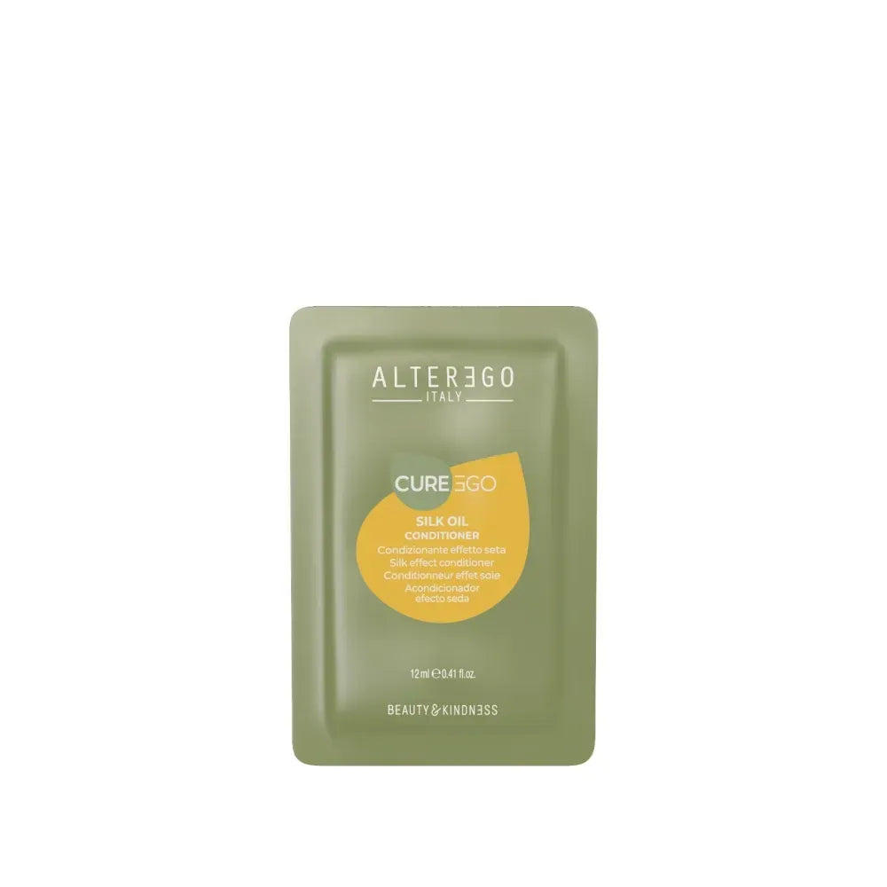 AlterEgo CureEgo Silk Oil Selymesítő Hajbalzsam Szöszösödésre Hajlamos Hajra