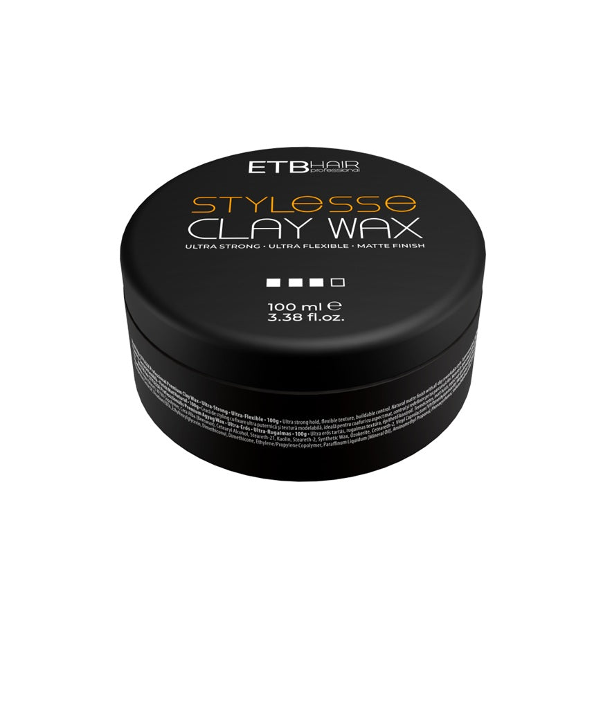 ETB Hair Stylesse Professzionális Premium Agyag Wax – 100 ml