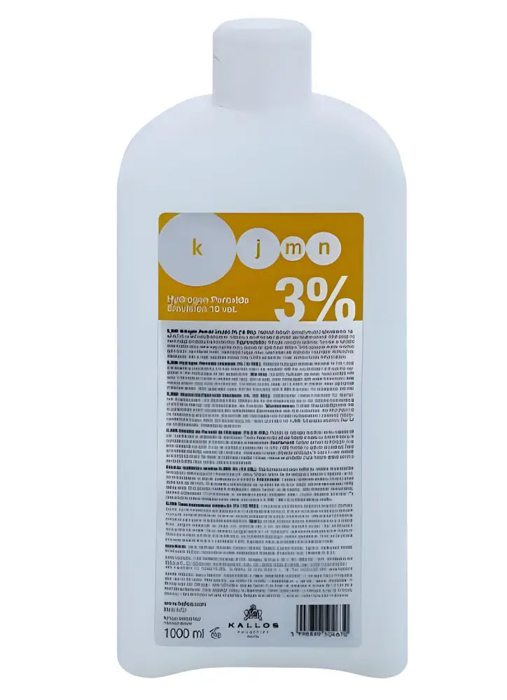 Kallos Hydrogen Peroxide Emulsion 3% 10vol