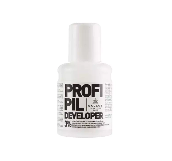 Kallos Profi Pil 3% Hidrogén-Peroxid Szemöldök- és Szempilla Előhívó Krém 60ml