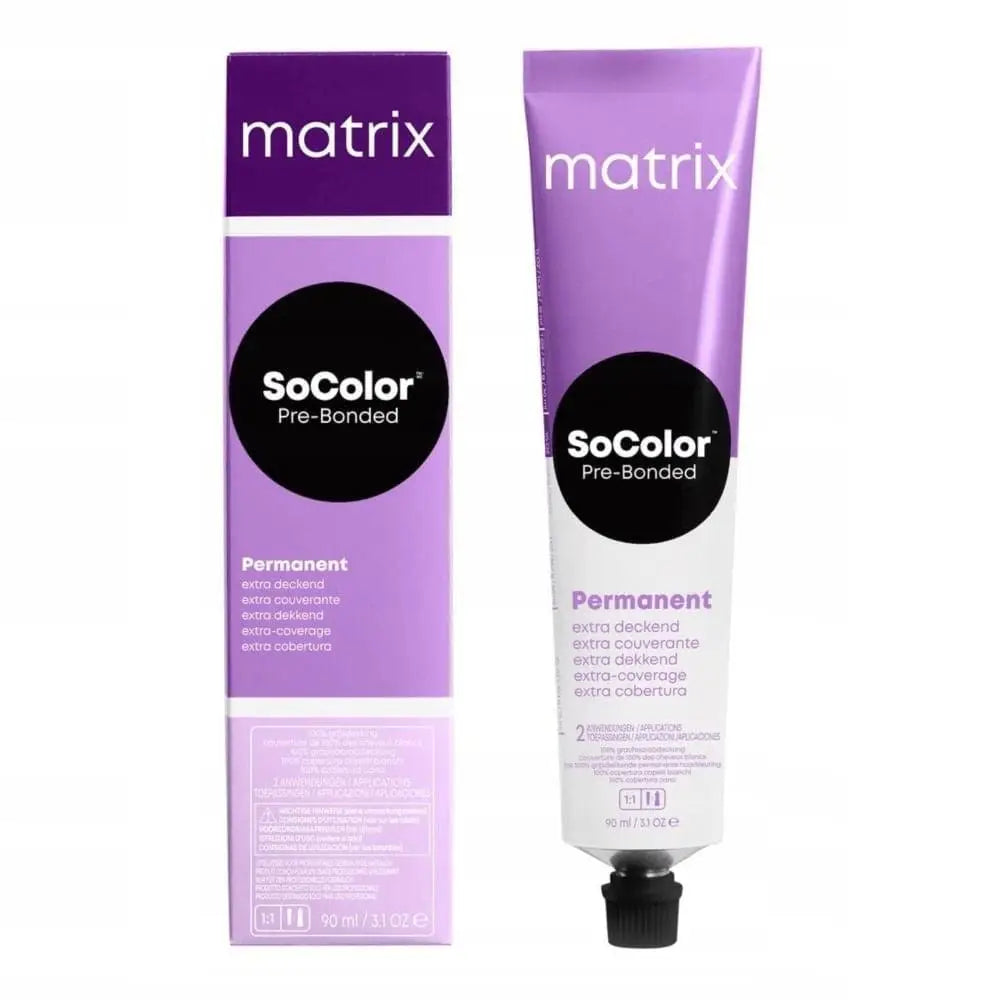 Matrix Socolor Beauty Extra Coverage Tartós Hajfesték - 90 ml / EC 504N Természetes Gesztenye - Haj