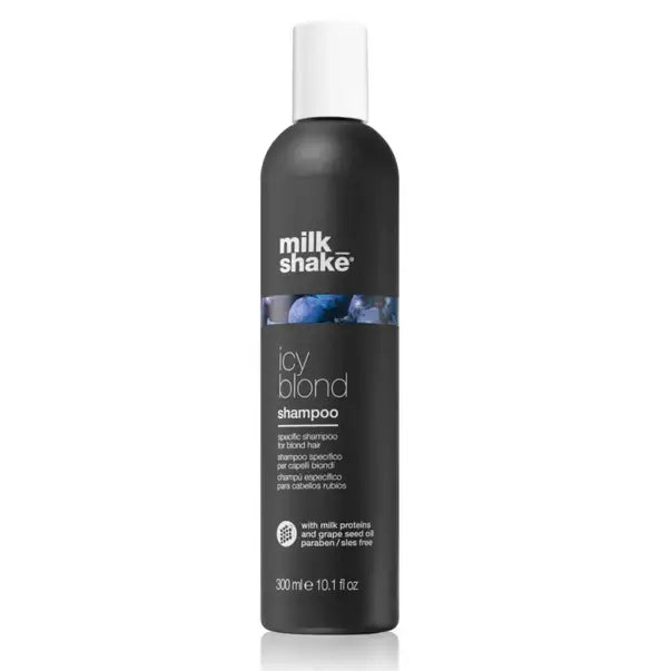 Milk Shake Icy Blond Sampon Pigmenttel Sárga Árnyalatok Semlegesítésére Szőke Hajr - 300ml