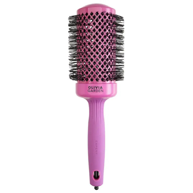 Olivia Garden Expert Blowout Shine Pink Edition Körkefe Turmalin-kerámiával 55mm - Haj