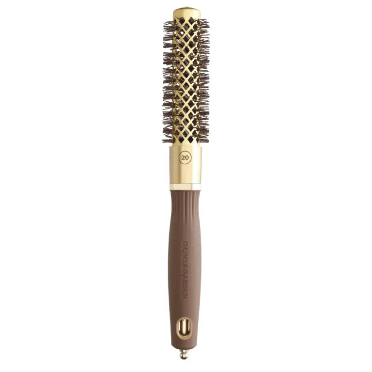 Olivia Garden Expert Nano Thermic Ceramic + Ion Körkefe 20mm - Haj