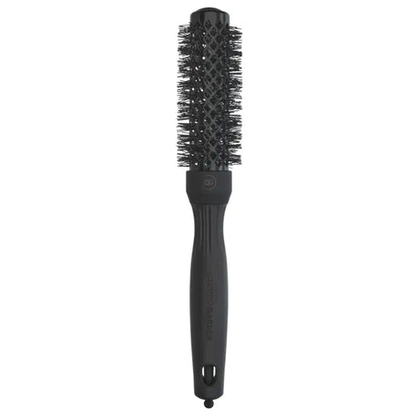 Olivia Garden Expert Shine Black Fekete Körkefe 25mm - Haj