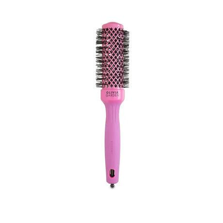 Olivia Garden Expert Shine Pink Körkefe 35mm - Haj