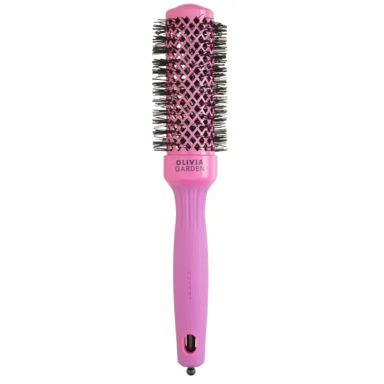 Olivia Garden Expert Shine Pink Körkefe 35mm - Haj