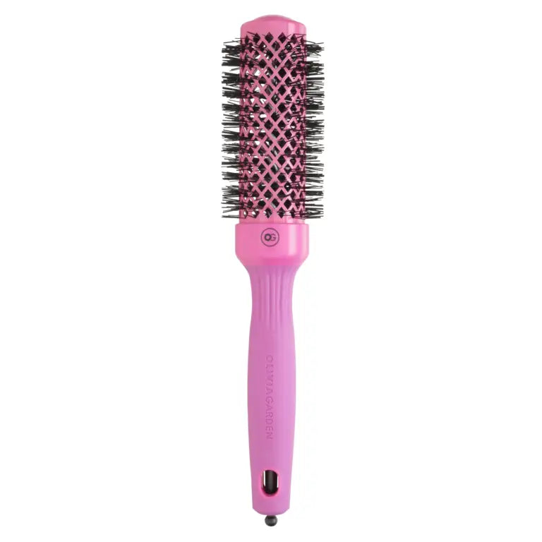 Olivia Garden Expert Shine Pink Körkefe 35mm - Haj