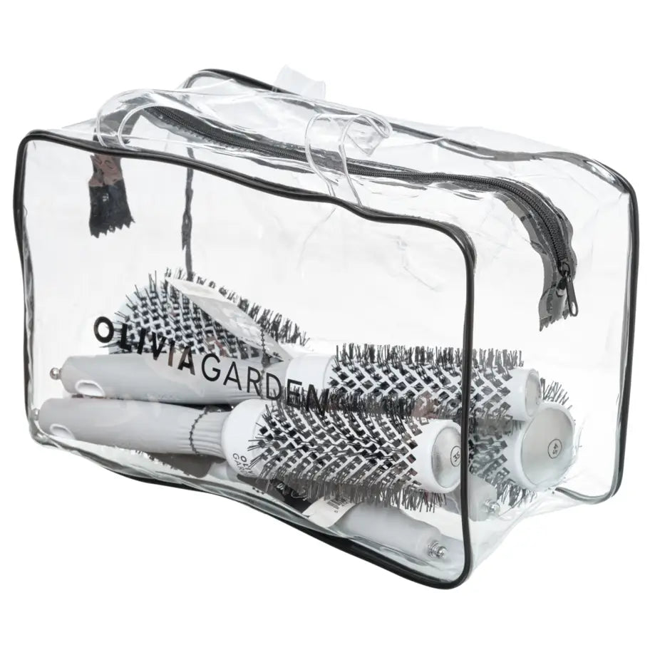 Olivia Garden Expert Shine White Kefe Szett (20 + 25 + 35 + 45 + 55) - Haj