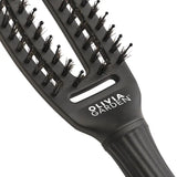 Olivia Garden Fingerbrush Full Black Kicsi Hajkefe S - Haj