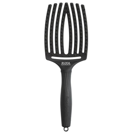 Olivia Garden Fingerbrush Full Black Nagy Hajkefe L