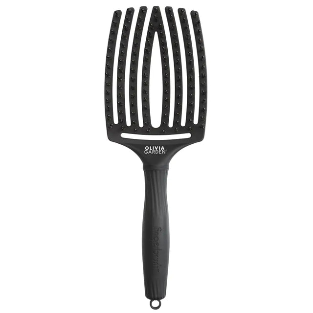 Olivia Garden Fingerbrush Full Black Nagy Hajkefe L