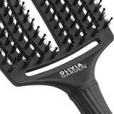 Olivia Garden Fingerbrush Full Black Nagy Hajkefe L - Haj