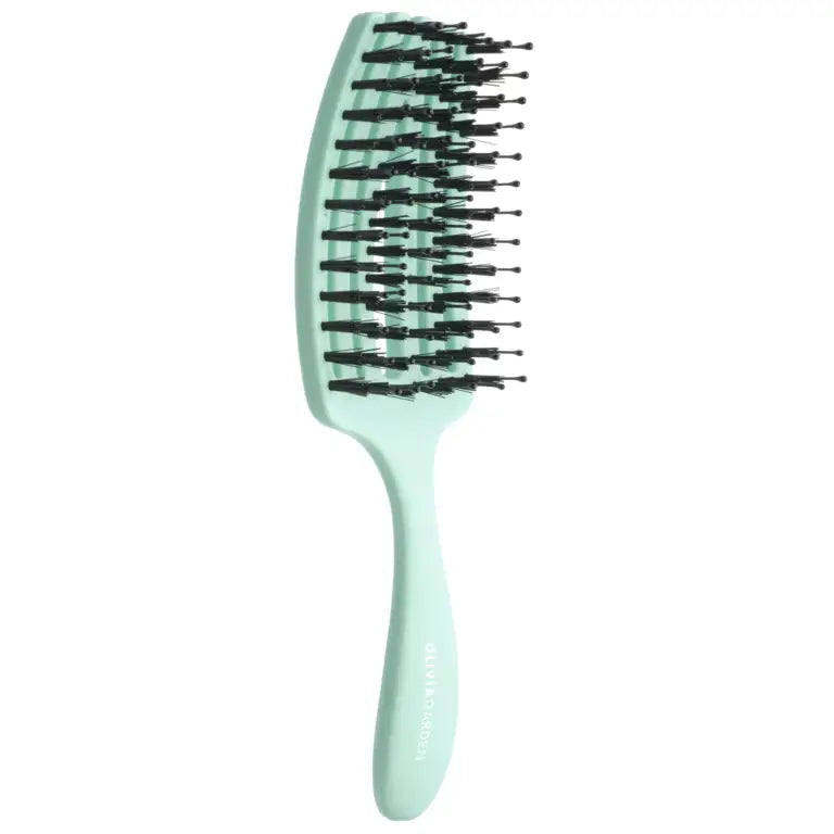 Olivia Garden Fingerbrush Mini Zöld Hajkefe Gyerekeknek - Haj