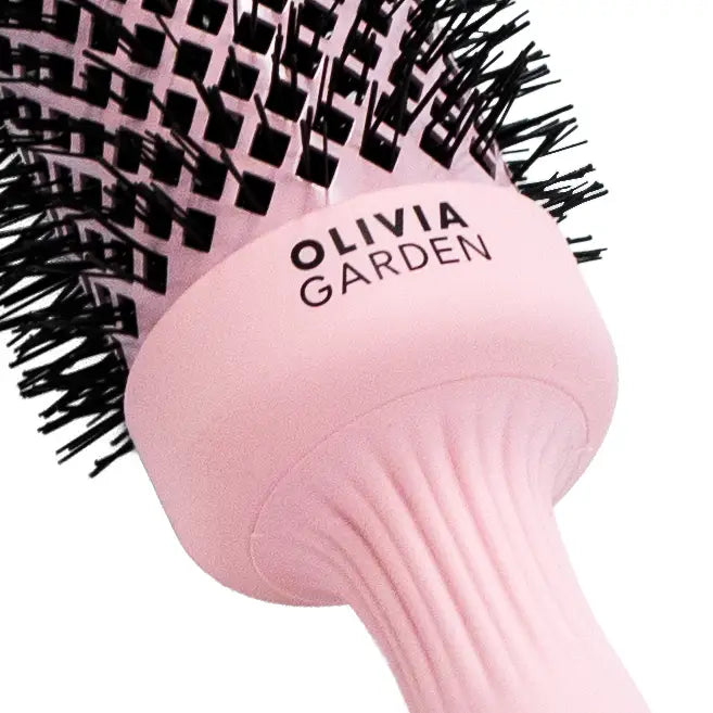 Olivia Garden Pastel Pink Hajkefe Szett Expert Blowout Shine 45 mm + Fingerbrush M - Haj