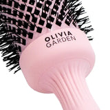 Olivia Garden Pastel Pink Hajkefe Szett Expert Blowout Shine 45 mm + Fingerbrush M - Haj