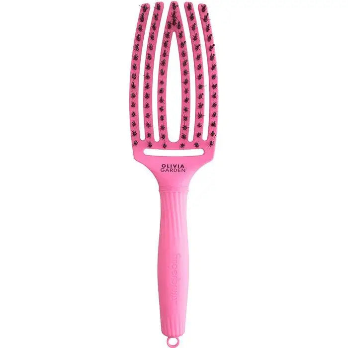 Olivia Garden Think Pink Fingerbrush Hajkefe Bubble Pink