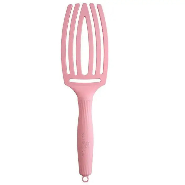 Olivia Garden Think Pink Fingerbrush Hajkefe Soft Pink