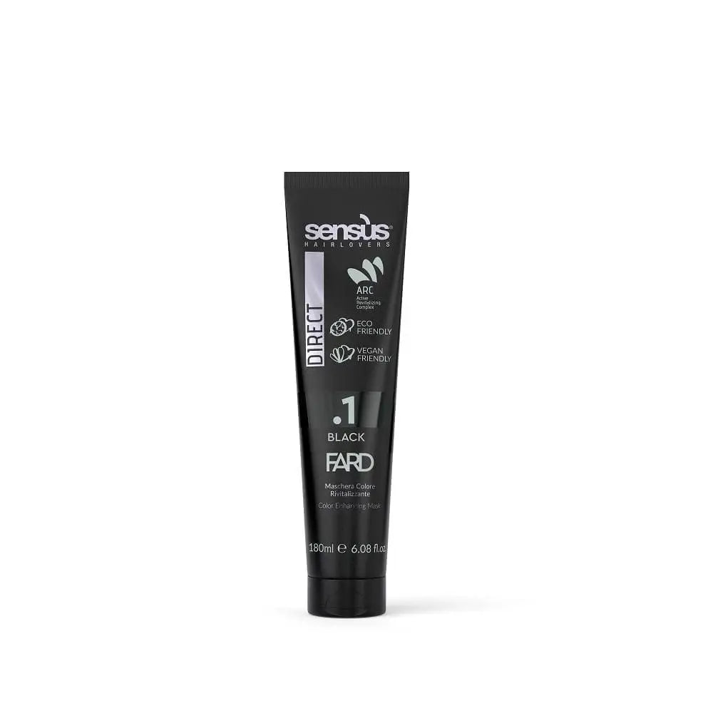 Sensus Direkt Fard Szinező Pakolás - 180 ml / 1 BLACK - Haj