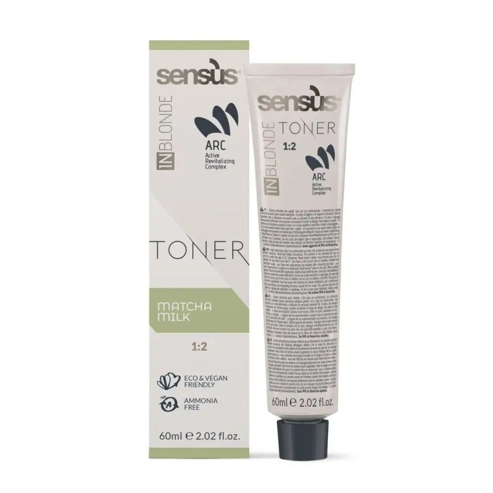 Sensus InBlonde Ammóniamentes Toner - 60 ml / MATCHA MILK-VERDE PASTEL - Haj