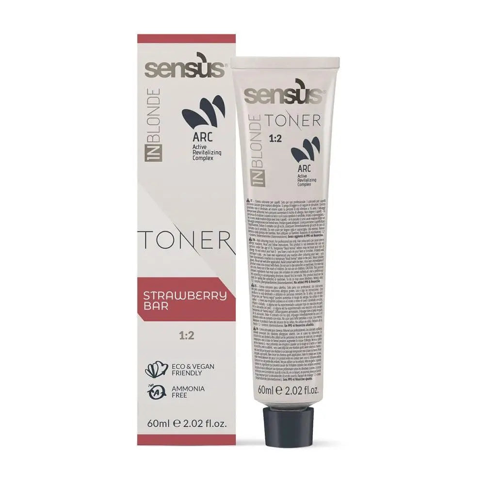 Sensus InBlonde Ammóniamentes Toner - 60 ml / STRAWBERRY BAR-ROZ - Haj