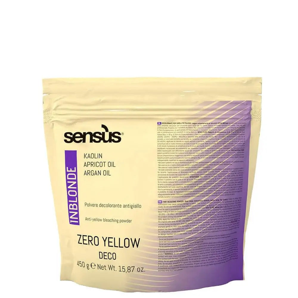 Sensus InBlonde Zero Yellow  Pudră Decolorantă Violet